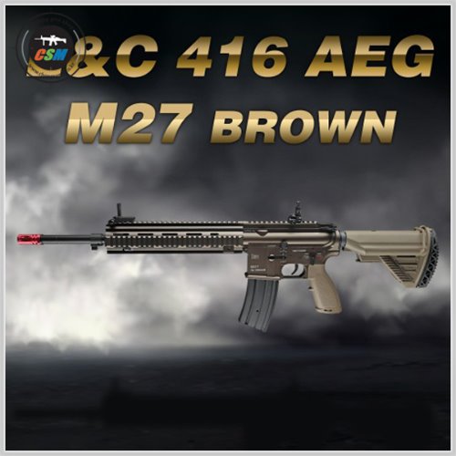 [E&amp;C] EC-103 M27 HK416 AEG Brown (QD1.5 퀵스프링체인지 풀메탈 전동건 스틸피스톤)