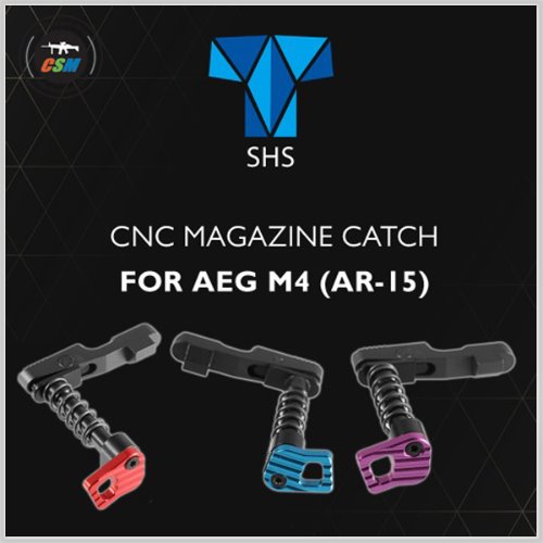CNC Magazine Catch for AEG M4 - 선택
