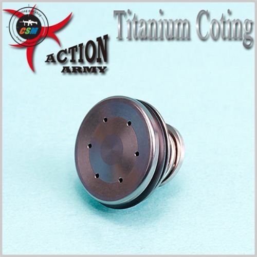 [액션아미] 7075 CNC Piston Head / Titanium Coating (ACTION ARMY 티타늄코팅 피스톤해드)