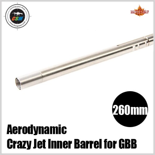 [Maple Leaf] Crazy Jet(크레이지젯) Aerodynamic 6.02 Inner Barrel for GBB -260mm
