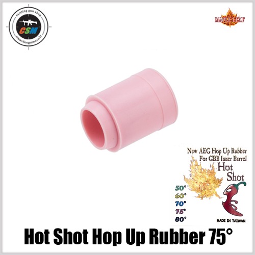 [메이플리프] Maple Leaf Hot Shot Hop Up Rubber 75도 (Used with GBB Inner Barrel)-핑크 핫샷 홉업고무(AEG 전동건용)