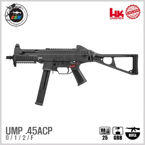 [VFC] UMAREX UMP DX GBBR + 스코프 레일 + 3면 레일 (우마렉스 NPAS탑재 가스블로우백 비비탄총)