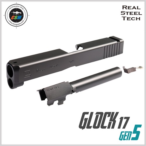 [RST] KP4 DLC Slide Set  for VFC Glock17 Gen5 (글록17 젠5 스틸 슬라이드 세트)