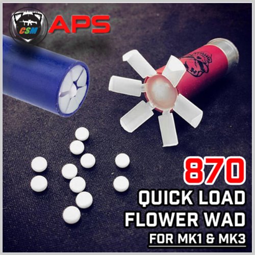 870 Quick Load Flower Wad / 50pcs