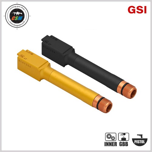 [GSI] Non Tilting Outer Barrel for MARUI Glock19 Gen3/Gen4 (마루이 글록19 논틸팅아웃바렐)